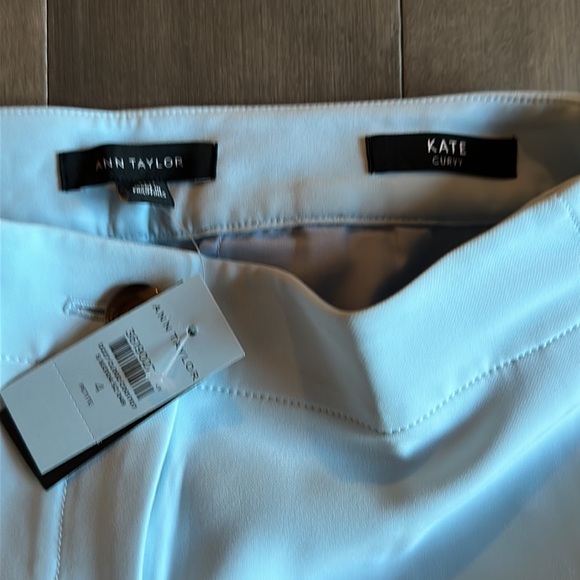 Ann Taylor Kate Pant - light blue size 4P Curvy fit - Picture 3 of 4